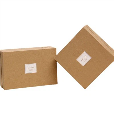 Kotak Kertas Kraft Persegi Kotak Kosmetik Kelas Atas